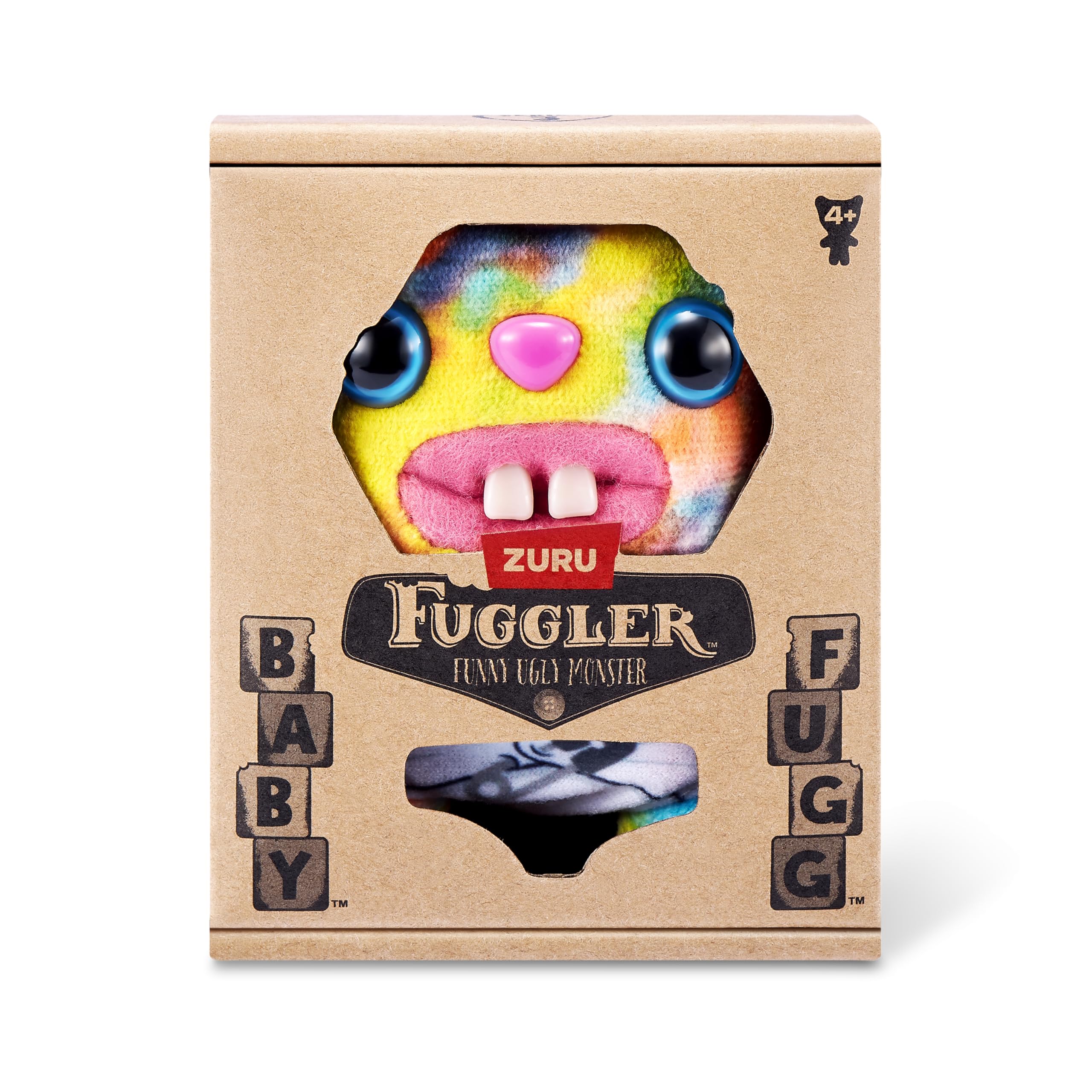 Fuggler Baby Fugg Series 3 von ZURU, 4" Funny Ugly Monster, Plüsch, zum Sammeln, Spielzeug (3 Pack)