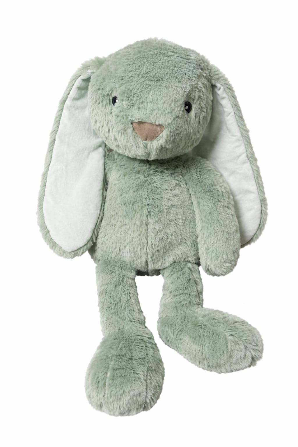 Soma Kuscheltier Hase XXL 70 cm Plüschtier mit Langen Ohren weich grün Pastell Stofftier zum Spielen Schlafen Dekoration Geschenk für Kinder