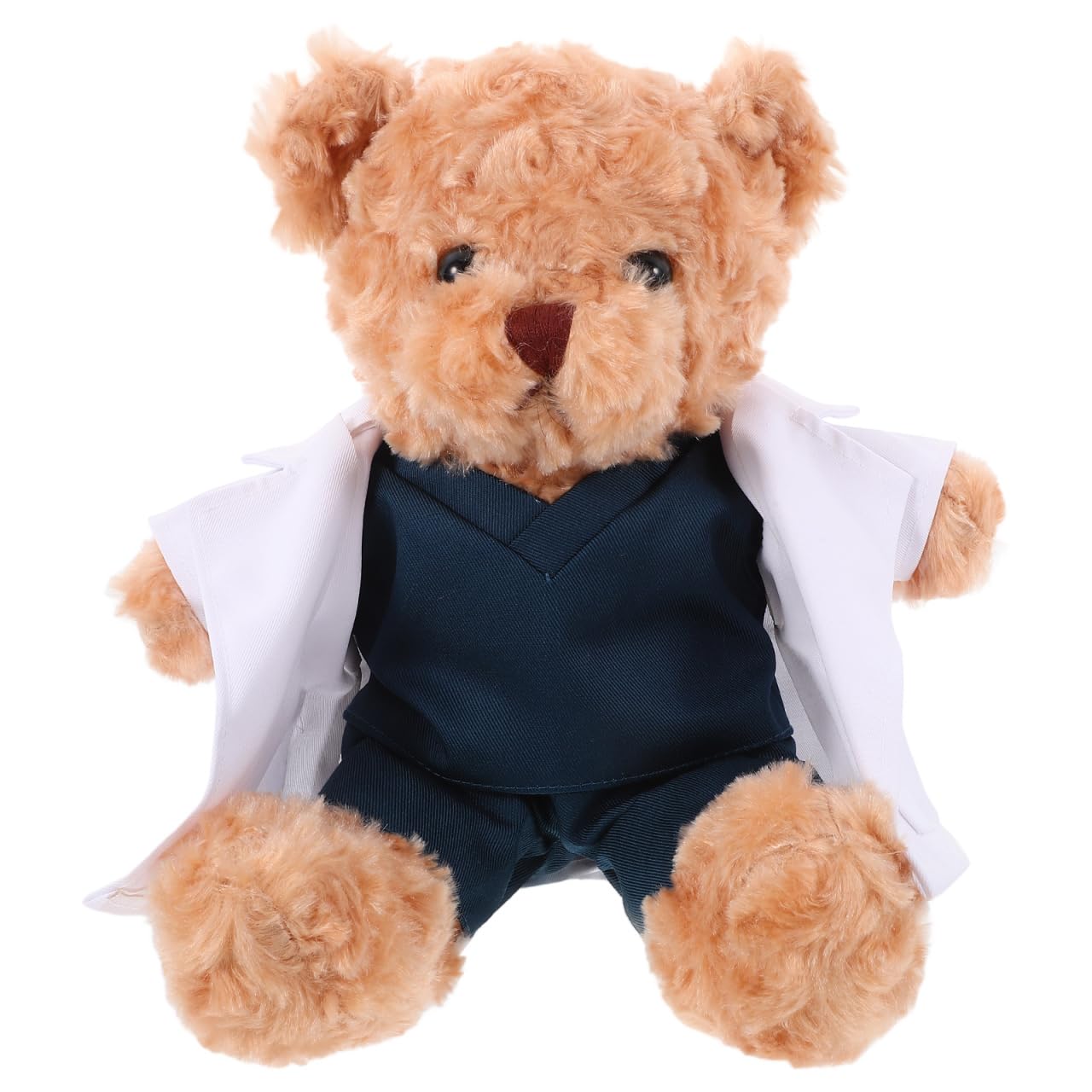 Toyvian Arzt PlüSchbäR Kuscheltier 30X22X12Cm Weiches GefüLltes Stofftier ArztbäRenpuppe Geschenk FüR Medizinstudenten Dekoration Vielseitiges PlüSchtier