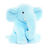 WEIGEDU Kuscheltier Elefant Blau 33 cm – Plüsch Elefant Weich zum Kuscheln und Liebhaben, Stofftier Geschenk für Baby, Kleinkinder & Kinderzimmer-Deko, Flauschiges Schmusetier für Jungen & Mädchen